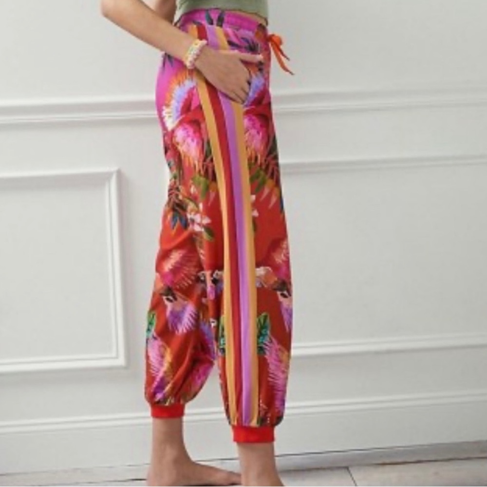 Farm Rio joggers for Anthropologie